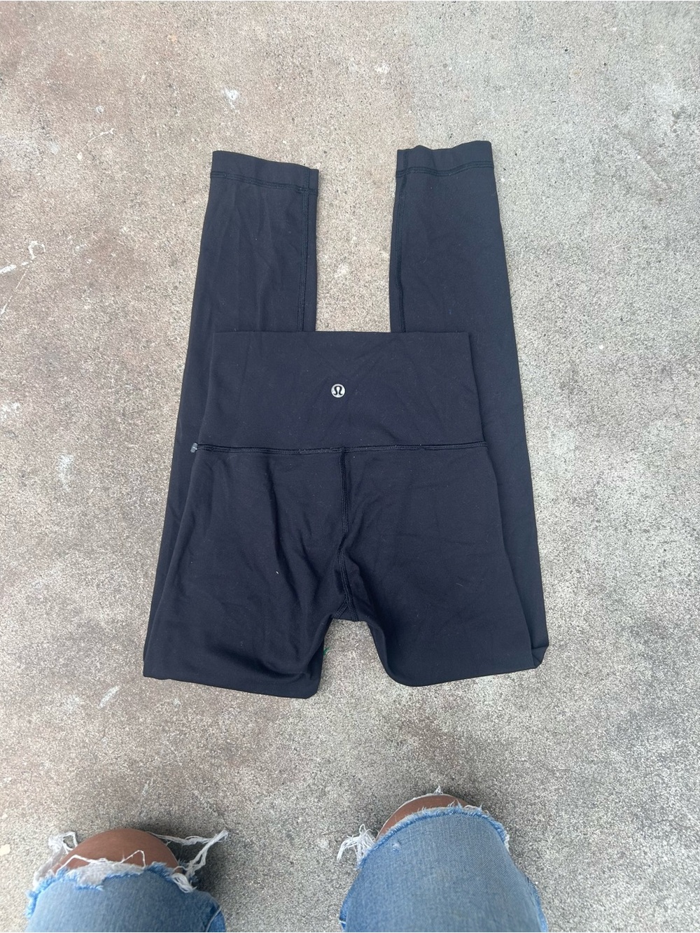 Lululemon leggings wunder under size 2 black